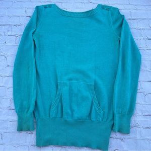 GAP Kids teal sweater (size XXL 14-16)